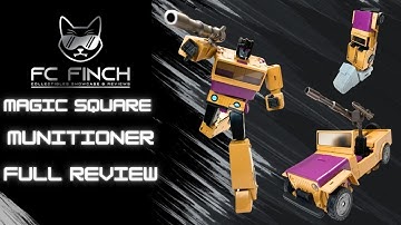 MAGIC SQUARE MUNITIONER [MASTERPIECE SWINDLE]: FINCH REVIEWS