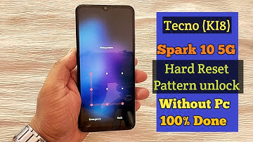 Tecno Spark 10 5G Hard Reset ! Tecno (KI8) Pattern Unlock Solution ! Without pc !