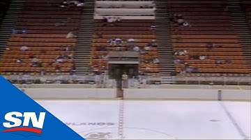 Devils Beat Flames In Front Of Only 334 Die Hard Fans In 1987 | This Day In Hockey History