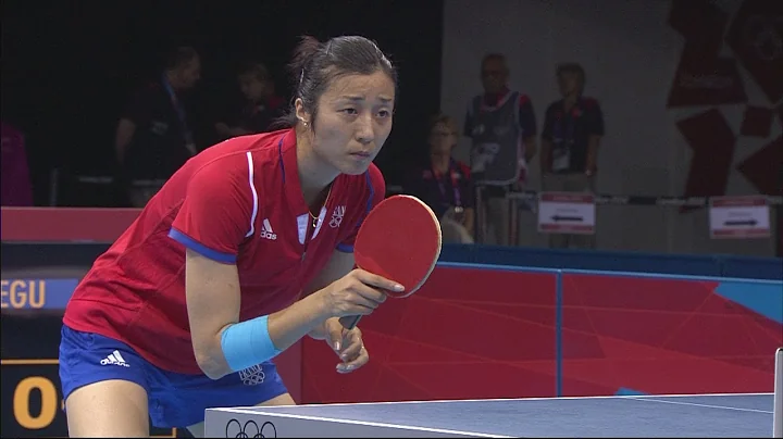 Wang (SIN) v Xian (FRA) Women's Table Tennis 3rd Round Replay - London 2012 Olympics - DayDayNews