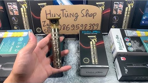 Tông Đơ T9 DaiLing Chỉ 200k/1 Bộ ,Hàng Chuẩn Chính Hãng DaLing ,Thiết Kế Siêu Đẹp, Siêu Bền Cắt Ngọt