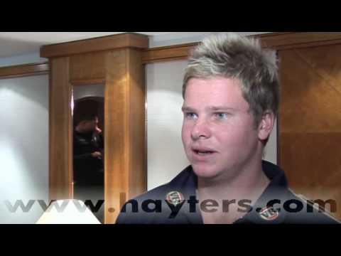 Steve Smith and Ricky Ponting World Cup Interview 18-Jun-10