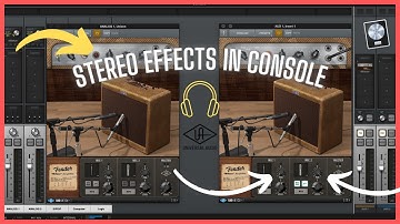 🎚️UAD | How to Monitor a Mono Unison Input Through Stereo Effects in Console | Logic Pro X DAW 🎸