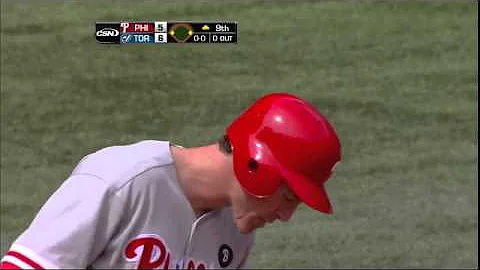 2011/07/01 Utley's RBI double