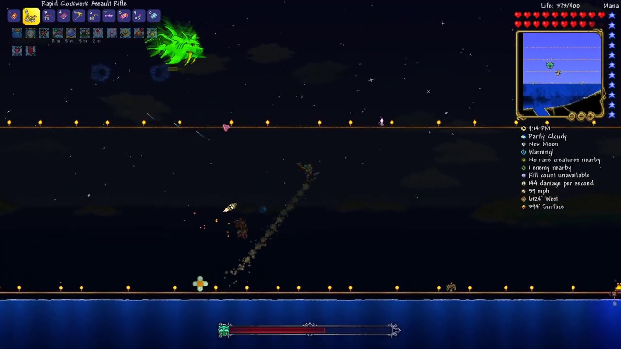 terraria duke fishron, pre mech bosses, master YouTube