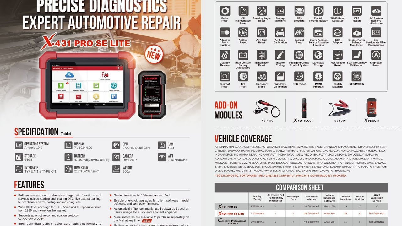Launch pro se lite nissan magnite working video / intelligent diagnosis