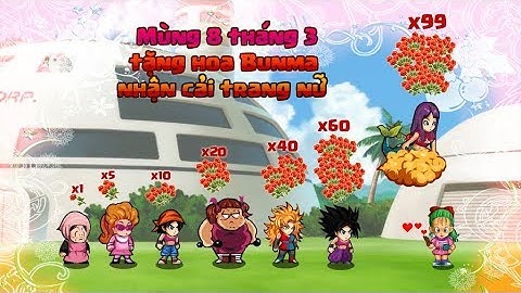 REVIEW | Sự Kiện Mùng 8 Tháng 3 - Cải Trang Mới Xuất Hiện - Ngọc rồng online