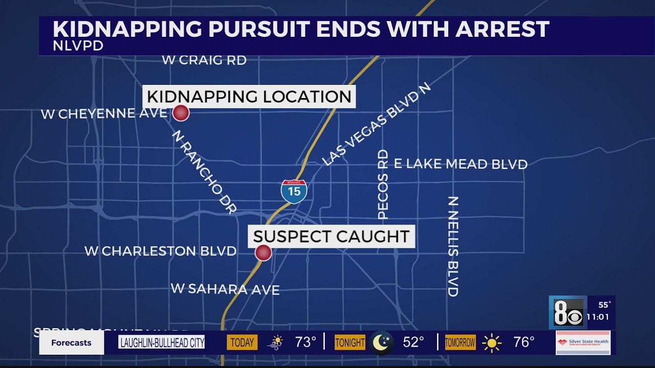 Police: Suspect in custody after stealing van with 2 kids in North Las ...