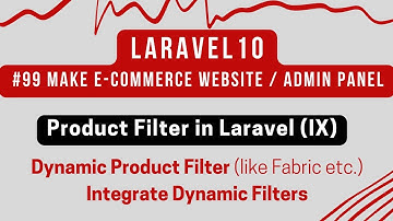 Laravel 10 Tutorial #99 | Product Filter in Laravel (IX) | Dynamic Product Filter via Ajax