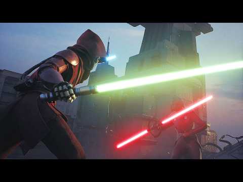 All Lightsaber Scenes - Star Wars Zero Company