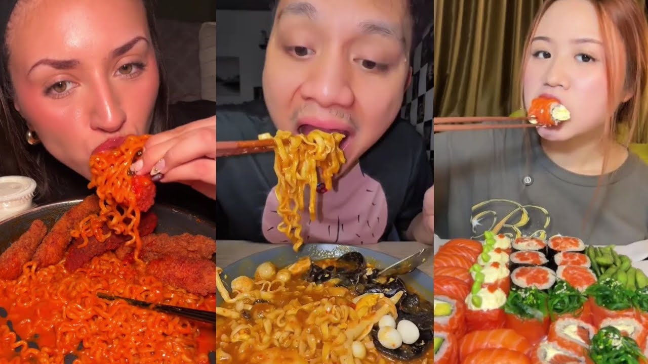 NO YAPPING !! KOMPILASI MUKBANG TIKTOK RANDOM BIKIN NGILER 🤤😋