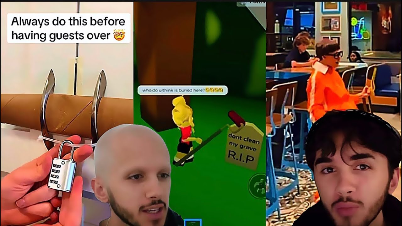 Louisayy Смешные моменты реакции в TikTok, часть 5