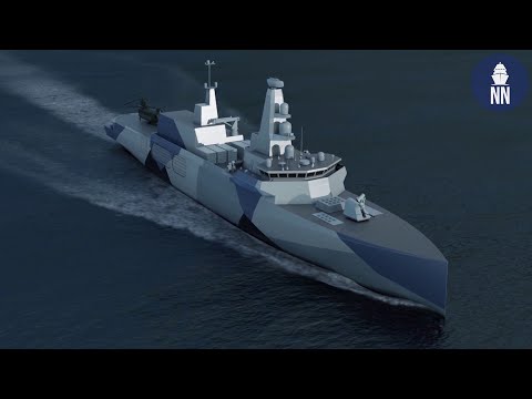 SH Defence "Cube" System aboard BAE Systems' Adaptable Strike Frigate