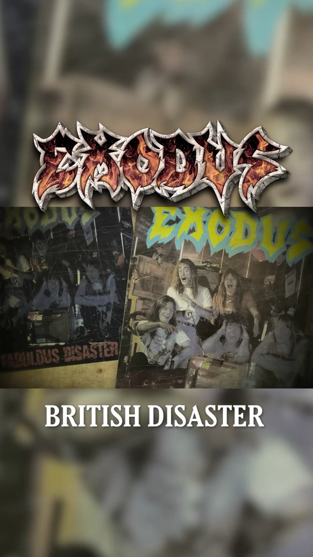 □ EXODUS 「 BRITISH DISASTER! THE BATTLE OF '89 Live at The