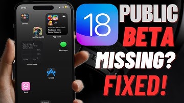 iOS 18 Public Beta Not Showing Up on iPhone & iPad? Fix It!