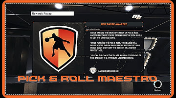 2K17 | How To Get The Pick And Roll Badge