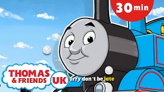 Thomas &amp; Friends UK | Tunnels, Bridges, Tracks and Hills + 30 Minutes of Nursery Rhymes