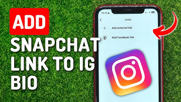 How to Add a Snapchat Link to Instagram Bio