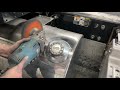 How to polish around the fuel cap on a tank. - Evan's Detailing and Polishing