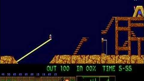 Perfect Lemmings Level Gameplay