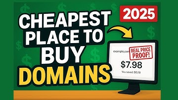 Stop Overpaying: The Cheapest Place to Buy Domains in 2025 (Real Price Proof!)