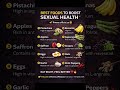 Natural Foods for Better Sexual Performance 🔥 #shorts #health #gym