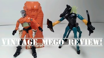 Vintage Mego Micronauts Pharoid and Centaurus Action Figure Review