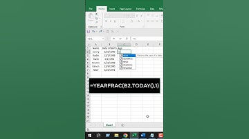 How to Calculate Age From Date Of Birth In Excel In Bangla
