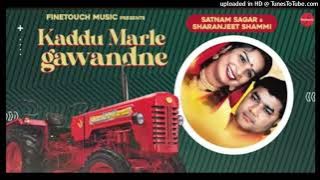 Kaddu Marle Gawandne (Full Audio) _ Satnam Sagar Ft. Saharanjit Shammi _ Punjabi Songs _ Finetouch_1