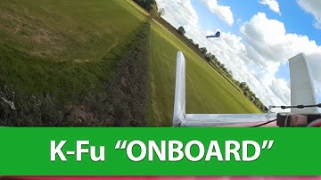 Onboard the "K-Fu", The Scratchbuilt Depron Flying Wing