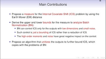 An Internal Covariate Shift Bounding Algorithm for Deep Neural Networks by Unitizing Layers’ Outputs
