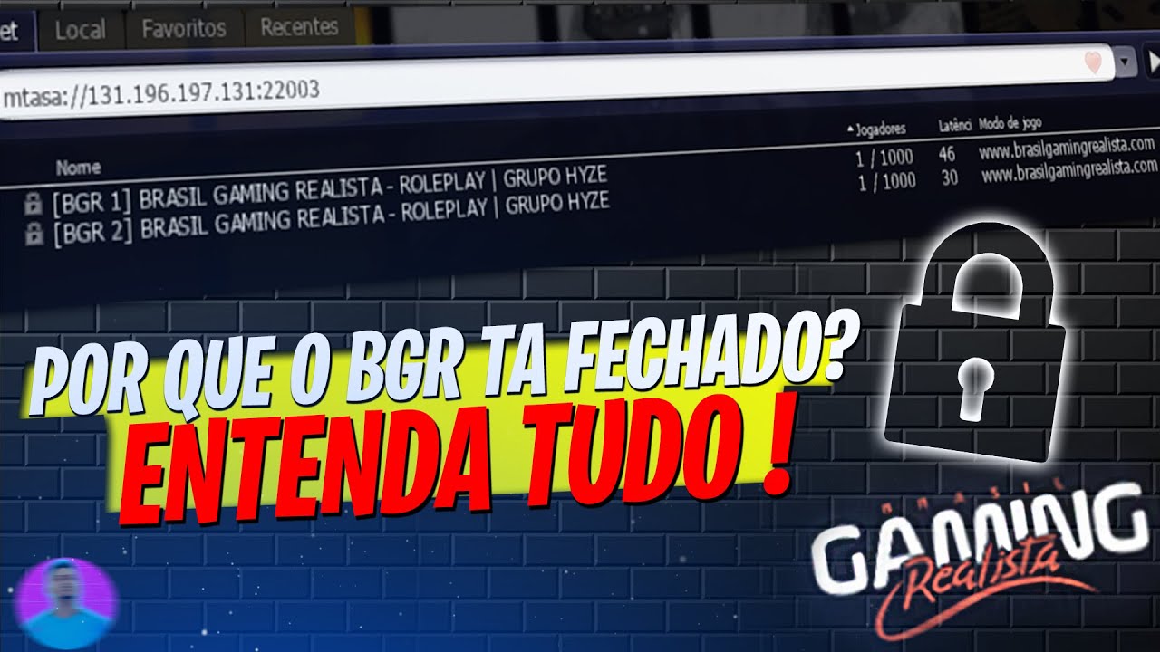 Grupos - Brasil Gaming Realista