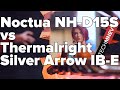 Легендарные башни X2 Noctua NH-D15S vs Thermalright Silver Arrow IB-E и core i7 8700k 5.0Ghz