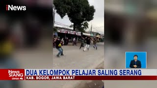 Dua Kelompok Pelajar di Kab. Bogor Terlibat Tawuran #iNewsSiang 02/03
