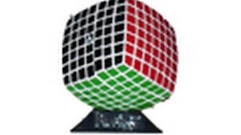 v-cube 7 unboxing + first solve (in steps)