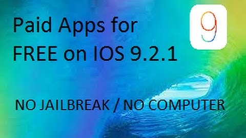 How to Download  Paid Apps for Free on IOS 9.2.1/9.3 (NO JAILBREAK)