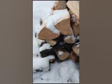 Клин для колки дров в работе - YouTube
