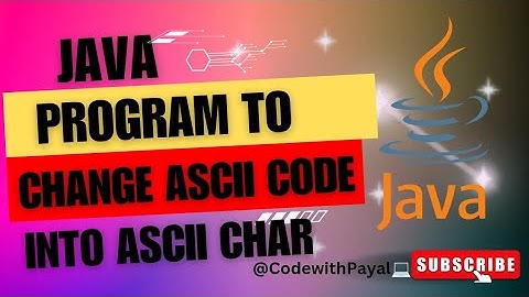 Java program to convert Ascii code into Ascii character #javaprogramming #coding#java #javaedition