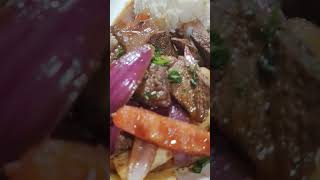 Lomo saltado facil y rico