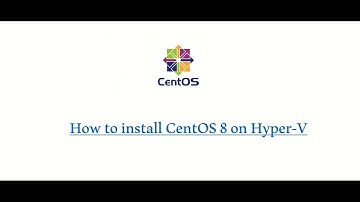 Centos Installation on Hyper-v