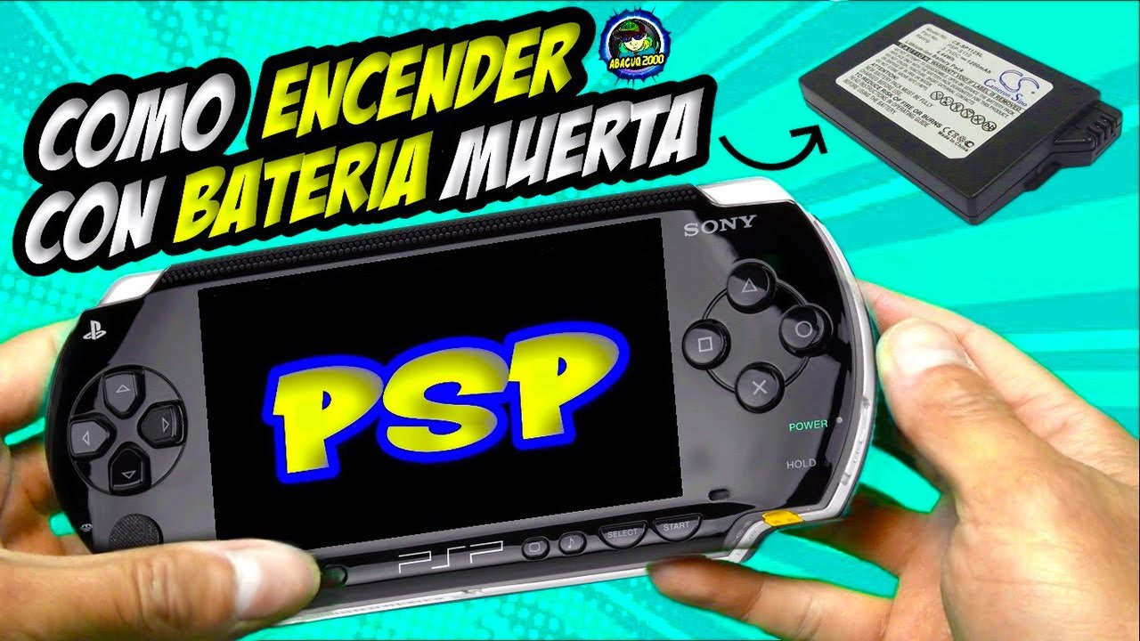 COMO ENCENDER TU PSP SI LA BATERÍA ESTA MUERTA & COMO REVIVIR LA