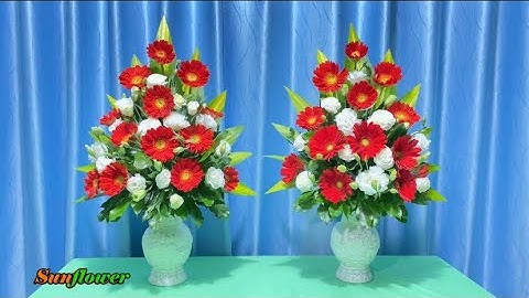 Cắm Hoa Bàn Thờ Đơn Giản