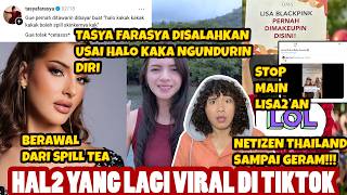 Drama Tasya Farasya VS Halo Kakak, Segan Tiktokers Indonesia Yang Mirip Lisa BLACKPINK Viral