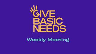 Weekly Meeting July 26 2026