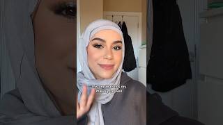 Trying on modal hijabs 🤍 #hijabi #hijabilookbook #hijabfashion #hijabstyle #hijablook screenshot 5