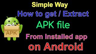 get apk from installed app android | Extract apk file from installed app on android |  th trickz screenshot 5