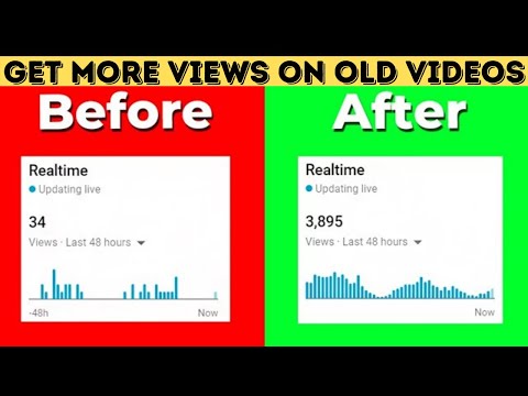 How To Get More Views On Old Youtube Videos in 1 Week ? 2021