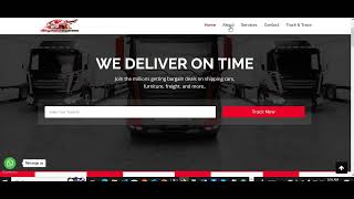 Shipping & Logistics Website Showcase screenshot 3