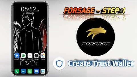 How to install Trust Wallet in your Phone - FORSAGE GUIDE