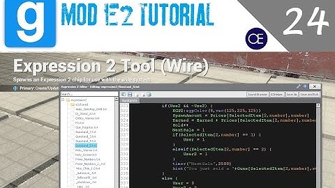 [Gmod] Expression 2 Tutorial 24: Color
